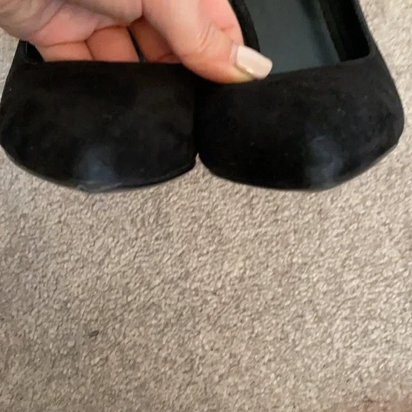 Nine West Black Suede Pumps (Size 7.5) - Picture 5 of 5